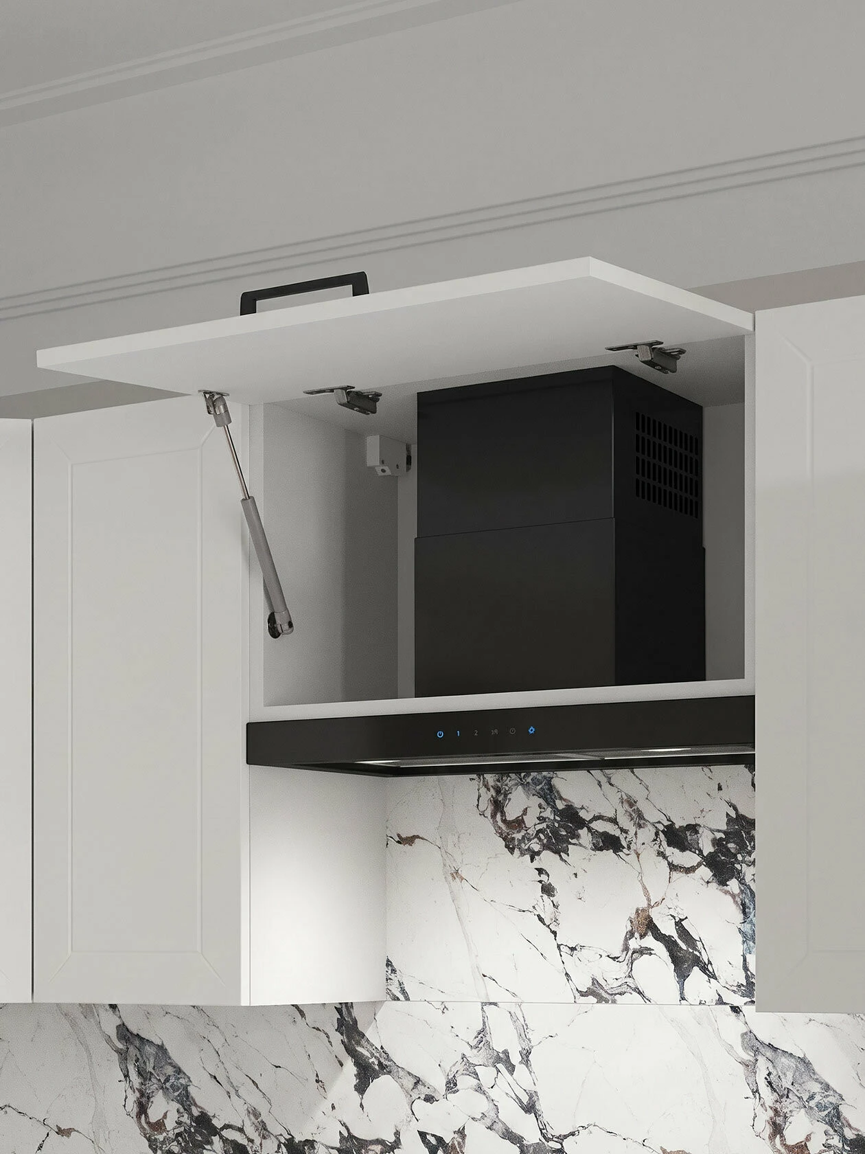 Кухонный гарнитур Сектор 1.8х1.5 м, мебель для дома и кухни, Белый / Бланж